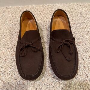 Saks Fifth Avenue Leather Driving Loafer Men Size 9